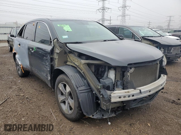 2014 Acura MDX with VIN 5FRYD3H2XEB015661, listed as a Copart auction lot 42613665 with 173,046 mi miles and Salvage Title. Bid and sale history available at carsss.com. Image 4.
