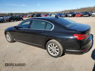 2017 BMW 7 Series 740e xDrive iPerformance with VIN WBA7J2C32HG497940, listed as a Copart auction lot 37401353 with 24,508 mi miles. Bid and sale history available at carsss.com. Image 2.
