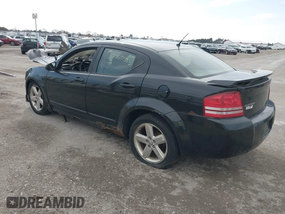 2008 Dodge Avenger SXT with VIN 1B3LC56R78N579396, listed as a IAAI auction lot 41771232 with Not Provided miles and . Bid and sale history available at carsss.com. Image 3.