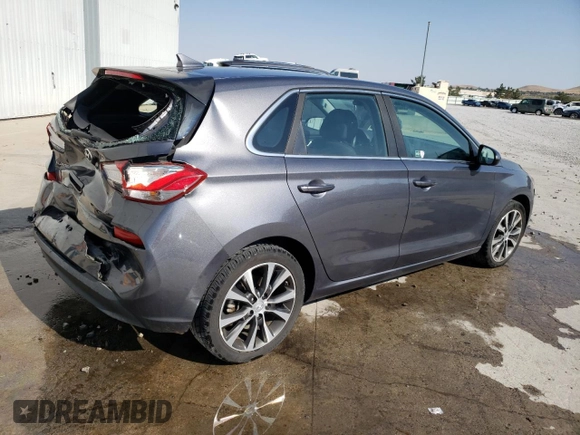 2019 Hyundai Elantra GT with VIN KMHH35LE0KU088876, listed as a Copart auction lot 69806904 with 79,925 mi miles and Salvage Title. Bid and sale history available at carsss.com. Image 3.