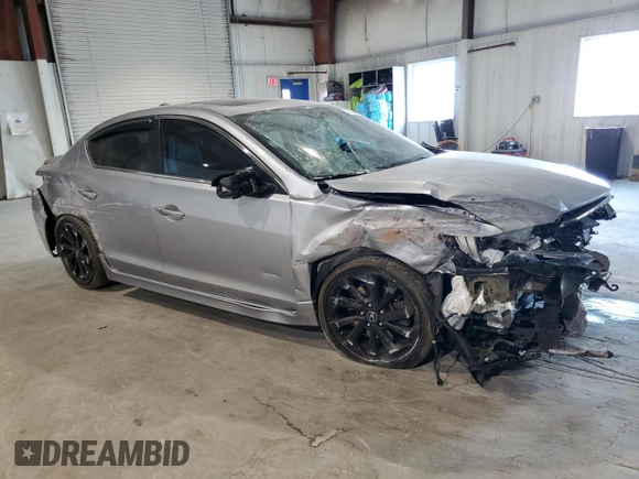 2017 Acura ILX w/Premium/A-SPEC Pkg with VIN 19UDE2F83HA012176, listed as a Copart auction lot 77253674 with 82,920 mi miles and Salvage Title. Bid and sale history available at carsss.com. Image 4.