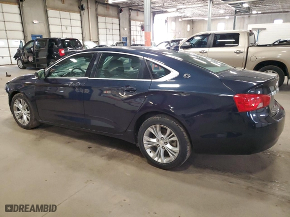 2015 Chevrolet Impala LT with VIN 2G1125S38F9215734, listed as a Copart auction lot 53159755 with 81,106 mi miles and Salvage Title. Bid and sale history available at carsss.com. Image 2.