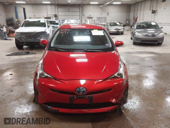 2018 Toyota Prius Two with VIN JTDKBRFU5J3081353, listed as a IAAI auction lot 41860691 with 167,091 mi miles and . Bid and sale history available at carsss.com. Image 12.