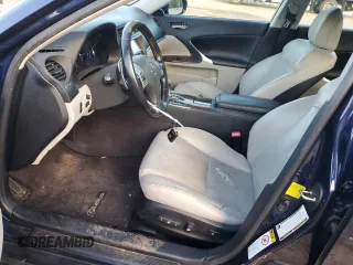 2013 Lexus IS 250 with VIN JTHBF5C25D5187793, listed as a Copart auction lot 81183674 with 123,316 mi miles and Salvage Title. Bid and sale history available at DreamBid. Image 7.