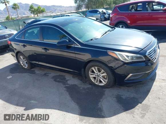 2016 Hyundai Sonata SE with VIN 5NPE24AF0GH305666, listed as a IAAI auction lot 42396430 with Not provided miles and . Bid and sale history available at DreamBid. Image 17.