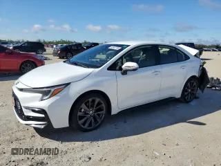 2023 Toyota Corolla Hybrid LE with VIN JTDBCMFE0PJ009313, listed as a Copart auction lot 46542735 with 74,526 mi miles and Non Repairable. Bid and sale history available at carsss.com. Image 1.