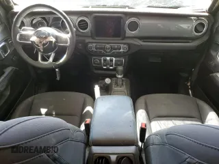 2023 Jeep Gladiator Overland with VIN 1C6HJTFG2PL542657, listed as a Copart auction lot 63384465 with 29,728 mi miles and Non repairable. Bid and sale history available at DreamBid. Image 8.