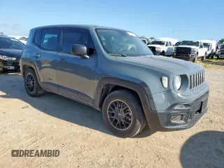 2017 Jeep Renegade Sport with VIN ZACCJAAB6HPG17327, listed as a Copart auction lot 61271045 with 86,675 mi miles and Clean title. Bid and sale history available at DreamBid. Image 4.