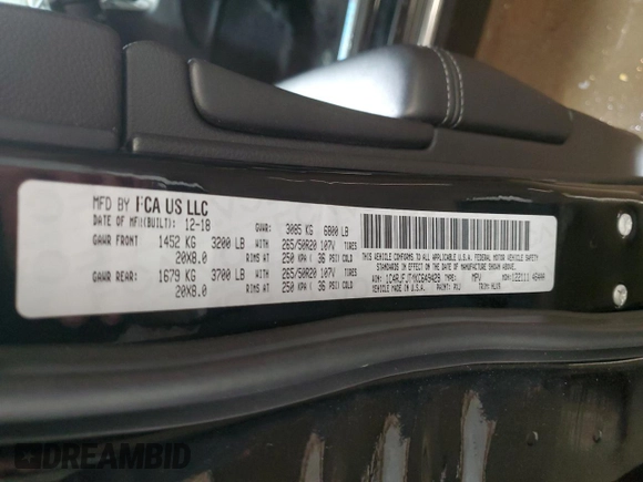 2019 Jeep Grand Cherokee Summit with VIN 1C4RJFJT4KC649429, listed as a Copart auction lot 79252744 with 26,406 mi miles and Salvage Title. Bid and sale history available at carsss.com. Image 13.