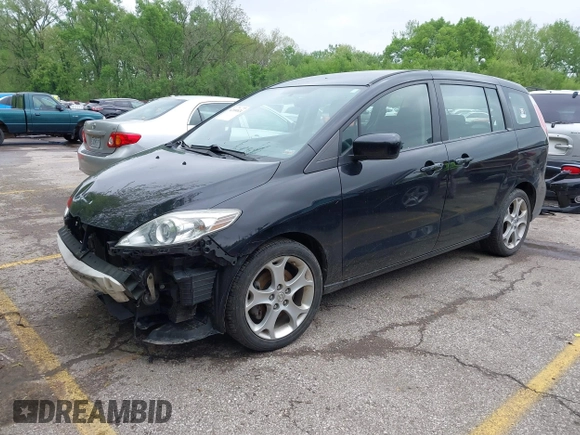 2010 Mazda 5 Sport with VIN JM1CR2W33A0360848, listed as a IAAI auction lot 42104824 with 151,084 mi miles and . Bid and sale history available at DreamBid. Image 18.