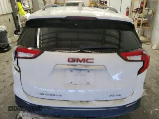 2022 GMC Terrain SLE z VIN 3GKALTEV2NL127557, wystawiony jako Copart lot #56729945 z przebiegiem Nie podano mil oraz Czysty tytuł • Clean title. Historia ofert i sprzedaży dostępna na DreamBid. Obrazek 6.