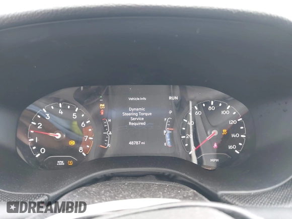 2022 Jeep Compass Trailhawk with VIN 3C4NJDDB8NT107992, listed as a IAAI auction lot 42116531 with 48,787 mi miles and . Bid and sale history available at DreamBid. Image 7.