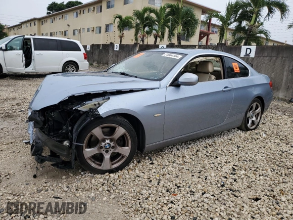2010 BMW 3 Series 328i with VIN WBAWB3C52AP138920, listed as a Copart auction lot 71984104 with 82,757 mi miles and Salvage Title. Bid and sale history available at carsss.com. Image 1.