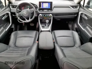 2023 Toyota RAV4 XLE Premium with VIN 2T3C1RFV0PC241193, listed as a Copart auction lot 58708005 with 19,154 mi miles and Salvage title. Bid and sale history available at DreamBid. Image 8.