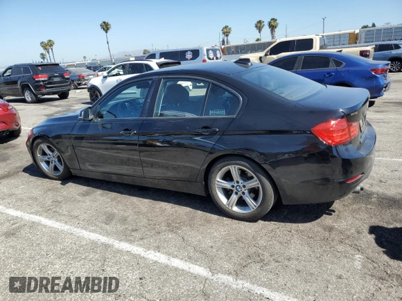 2014 BMW 3 Series 328i with VIN WBA3C1G56ENR49944, listed as a Copart auction lot 60330895 with 50,692 mi miles and Salvage title. Bid and sale history available at DreamBid. Image 2.
