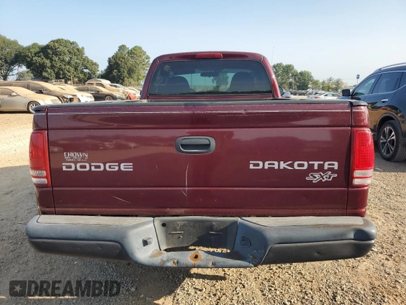 2003 Dodge Dakota with VIN 1D7FL16XX3S239078, listed as a Copart auction lot 71092344 with 133,832 mi miles and Salvage Title. Bid and sale history available at carsss.com. Image 6.