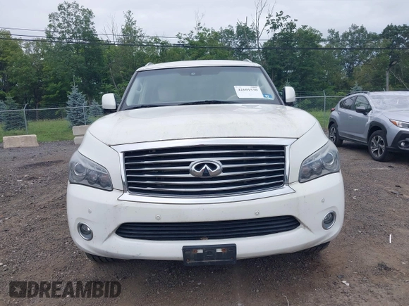 2014 Infiniti QX80 with VIN JN8AZ2NC1E9350687, listed as a IAAI auction lot 42601530 with 150,267 mi miles and . Bid and sale history available at DreamBid. Image 12.