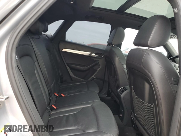 2018 Audi Q3 Premium with VIN WA1BCCFS3JR016761, listed as a Copart auction lot 46091235 with 50,440 mi miles and Salvage Title. Bid and sale history available at carsss.com. Image 12.