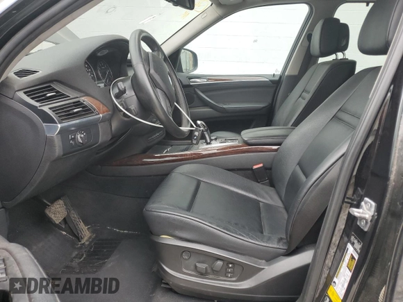 2012 BMW X5 35i with VIN 5UXZV4C58CL753610, listed as a Copart auction lot 53920475 with 145,483 mi miles and Clean title. Bid and sale history available at DreamBid. Image 7.