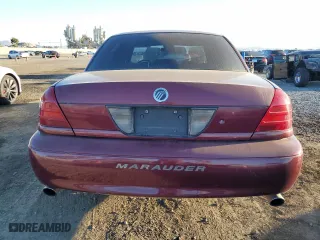 2004 Mercury Marauder with VIN 2MEHM79V64X651749, listed as a Copart auction lot 46850325 with 148,869 mi miles and Salvage Title. Bid and sale history available at carsss.com. Image 6.