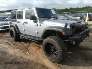 2016 Jeep Wrangler Unlimited Sport z VIN 1C4BJWDG0GL218996, wystawiony jako IAAI lot #42291799 z przebiegiem 114 841 mil mil oraz . Historia ofert i sprzedaży dostępna na DreamBid. Obrazek 1.