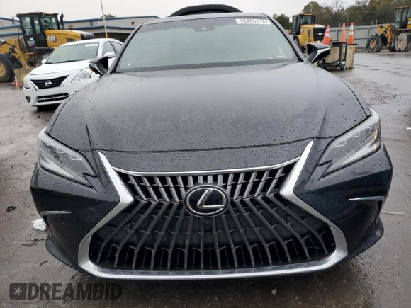 2022 Lexus ES with VIN 58AFZ1B19NU138376, listed as a Copart auction lot 78785114 with 41,149 mi miles and Salvage Title. Bid and sale history available at carsss.com. Image 5.