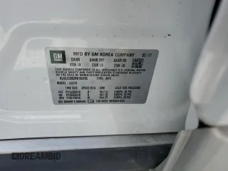 2017 Buick Encore Essence with VIN KL4CJCSB2HB156495, listed as a Copart auction lot 54327835 with 48,282 mi miles and Salvage Title. Bid and sale history available at carsss.com. Image 13.