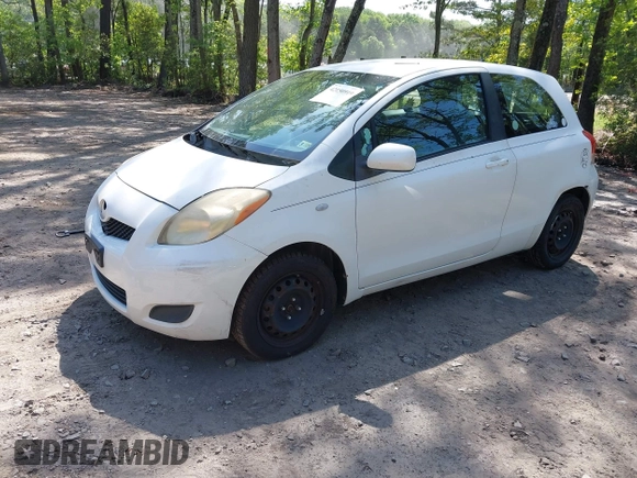 2010 Toyota Yaris with VIN JTDJT4K37A5287223, listed as a IAAI auction lot 42150919 with 196,064 mi miles. Bid and sale history available at carsss.com. Image 2.