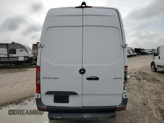 2022 Mercedes-Benz Sprinter Cargo with VIN W1Y40CHY0NT101988, listed as a Copart auction lot 46516295 with 91,042 mi miles and Salvage Title. Bid and sale history available at carsss.com. Image 6.