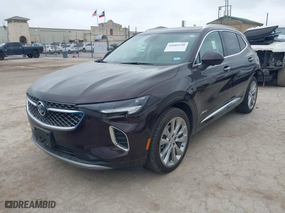 2023 Buick Envision Avenir with VIN LRBFZSR46PD143036, listed as a IAAI auction lot 41682130 with 6,669 mi miles. Bid and sale history available at carsss.com. Image 18.