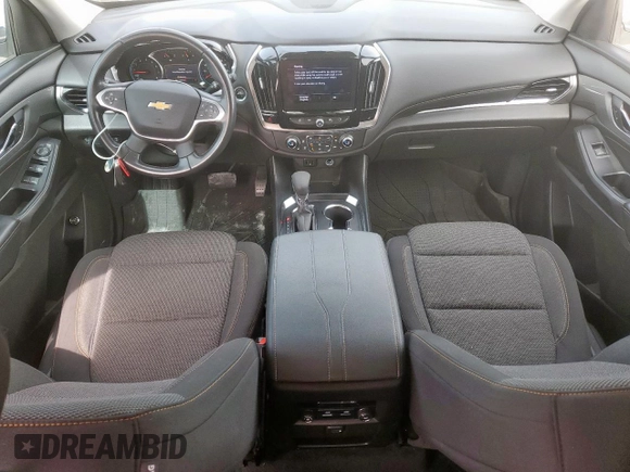 2021 Chevrolet Traverse LT Cloth with VIN 1GNERGKW9MJ166577, listed as a Copart auction lot 56857305 with 109,294 mi miles and Salvage title. Bid and sale history available at DreamBid. Image 8.