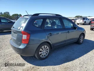 2009 Kia Rondo LX with VIN KNAFG528297271925, listed as a Copart auction lot 46342845 with 128,002 mi miles and Salvage Title. Bid and sale history available at carsss.com. Image 3.