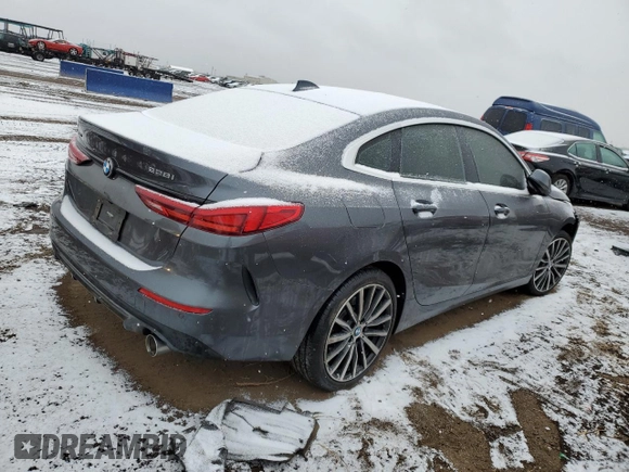 2020 BMW 2 Series 228i xDrive with VIN WBA73AK08L7F68050, listed as a Copart auction lot 45929824 with 23,093 mi miles. Bid and sale history available at carsss.com. Image 3.