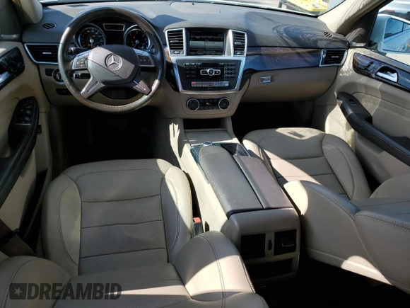2013 Mercedes-Benz M 350 with VIN 4JGDA2EB2DA217534, listed as a Copart auction lot 45666705 with 191,679 mi miles and Salvage Title. Bid and sale history available at carsss.com. Image 8.