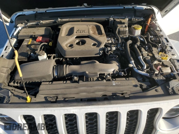 2021 Jeep Wrangler Unlimited Sahara с VIN 1C4JJXP60MW800921, выставлен на аукционе Copart как лот 46296935 с пробегом 28 474 миль миль и Списание • Salvage title. История ставок и продаж доступна на DreamBid. Изображение 12.