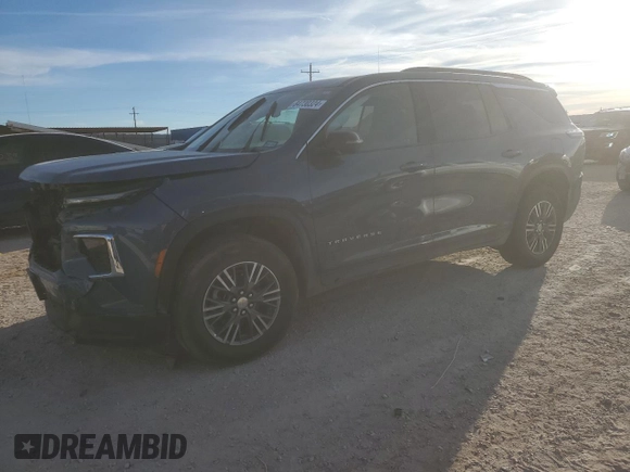 2024 Chevrolet Traverse FWD LT with VIN 1GNERGKSXRJ163840, listed as a Copart auction lot 84730324 with Not provided miles and Salvage title. Bid and sale history available at DreamBid. Image 1.