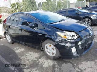 2010 Toyota Prius II with VIN JTDKN3DU2A0197960, listed as a IAAI auction lot 41550156 with 172,851 mi miles. Bid and sale history available at carsss.com. Image 1.