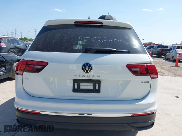 2024 Volkswagen Tiguan SE с VIN 3VV2B7AX9RM123637, выставлен на аукционе IAAI как лот 42446754 с пробегом 20 573 миль миль и . История ставок и продаж доступна на DreamBid. Изображение 16.