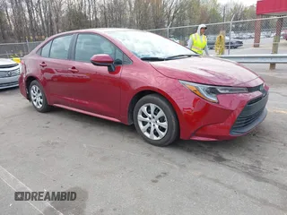 2023 Toyota Corolla LE with VIN 5YFB4MDE9PP072874, listed as a IAAI auction lot 41895280 with 17,506 mi miles. Bid and sale history available at carsss.com. Image 1.