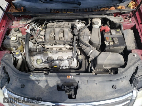2008 Ford Taurus SEL with VIN 1FAHP24W68G143844, listed as a Copart auction lot 41417485 with 195,172 mi miles and Salvage title. Bid and sale history available at DreamBid. Image 11.