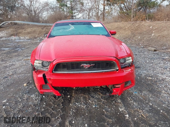 2014 Ford Mustang V6 with VIN 1ZVBP8EM6E5306738, listed as a IAAI auction lot 41226593 with 98,553 mi miles. Bid and sale history available at carsss.com. Image 12.