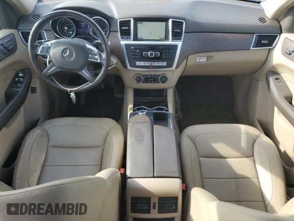 2015 Mercedes-Benz M 350 with VIN 4JGDA5JB1FA492984, listed as a Copart auction lot 57091915 with 91,896 mi miles and Salvage title. Bid and sale history available at DreamBid. Image 8.