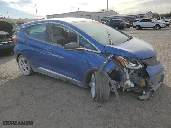 2021 Chevrolet Bolt EV 1LT with VIN 1G1FW6S05M4107982, listed as a Copart auction lot 79118204 with 0 mi miles and Salvage Title. Bid and sale history available at carsss.com. Image 4.