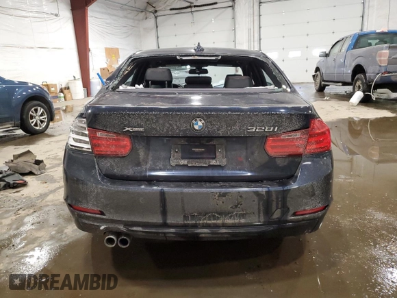 2013 BMW 3 Series 328i xDrive with VIN WBA3B3C54DJ976750, listed as a Copart auction lot 87681595 with Not Provided miles and Salvage Title. Bid and sale history available at carsss.com. Image 6.