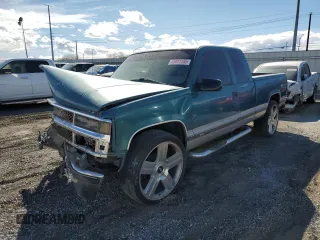 1997 GMC Sierra 1500 z VIN 2GTEK19R8V1517386, wystawiony jako Copart lot #43091155 z przebiegiem 202 665 mil mil oraz Nie do naprawy • Non repairable. Historia ofert i sprzedaży dostępna na DreamBid. Obrazek 1.