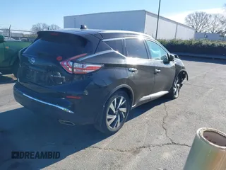 2017 Nissan Murano Platinum z VIN 5N1AZ2MG1HN184632, wystawiony jako IAAI lot #41643809 z przebiegiem 133 966 mil mil oraz . Historia ofert i sprzedaży dostępna na DreamBid. Obrazek 4.
