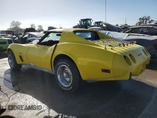 1976 Chevrolet Corvette with VIN 1Z37L6S435024, listed as a Copart auction lot 74694174 with 76,512 mi miles and Non repairable. Bid and sale history available at DreamBid. Image 2.