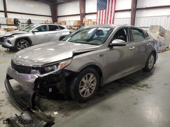 2016 Kia Optima LX with VIN 5XXGT4L36GG023522, listed as a Copart auction lot 51269545 with 189,686 mi miles and Salvage Title. Bid and sale history available at carsss.com. Image 1.
