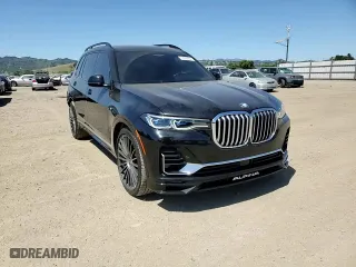 2022 BMW X7 ALPINA XB7 with VIN 5UXCX6C12N9K10388, listed as a Copart auction lot 53538064 with 34,939 mi miles and Salvage Title. Bid and sale history available at carsss.com. Image 11.