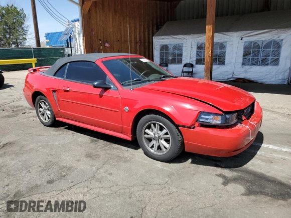 2004 Ford Mustang Deluxe with VIN 1FAFP446X4F179264, listed as a Copart auction lot 52425015 with 198,495 mi miles and Salvage Title. Bid and sale history available at carsss.com. Image 4.